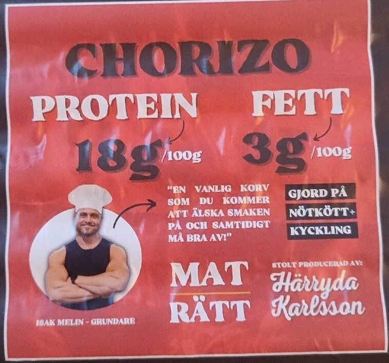 Proteinkorv-Chorizo