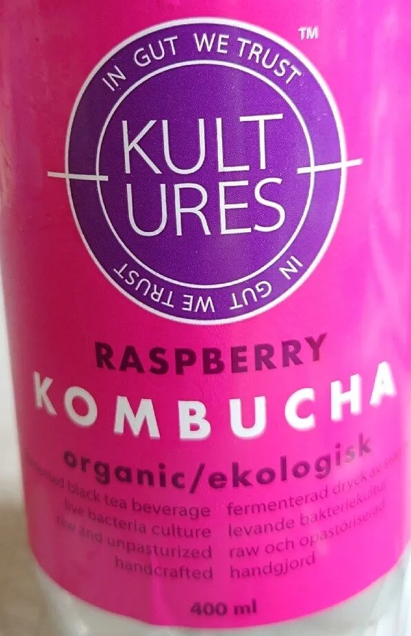 Kombucha raspberry