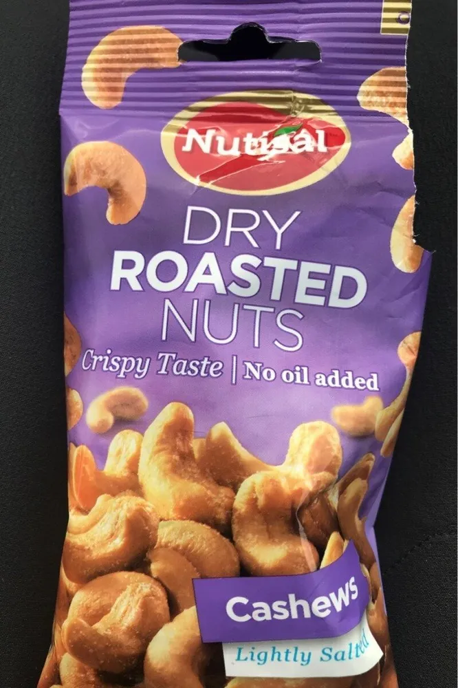 Dry roasted nuts
