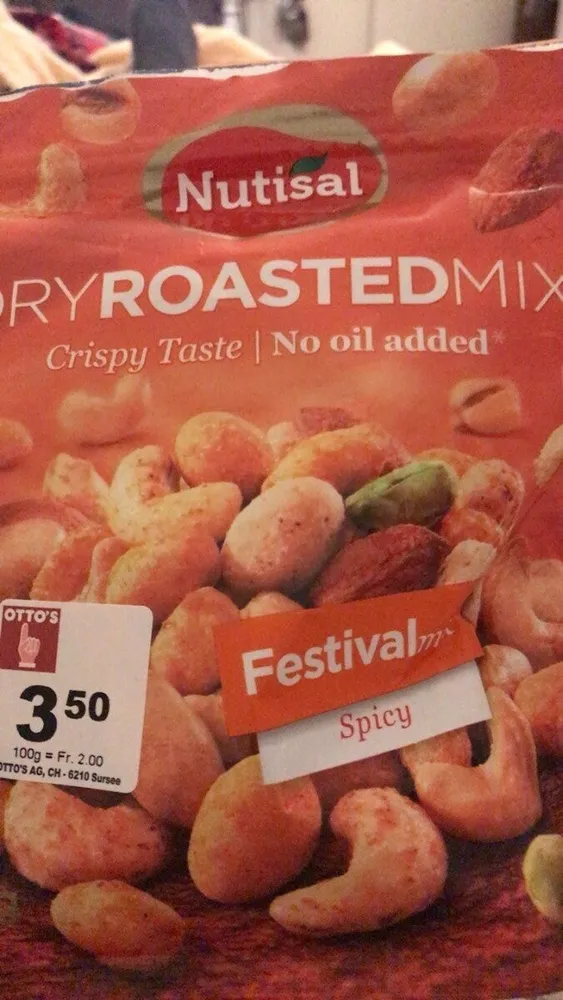 Nutisal Dry Roasted Mix Festival Mix Spicy