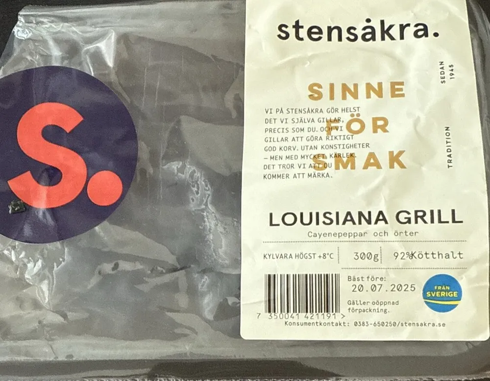 Louisiana Grill Sausage