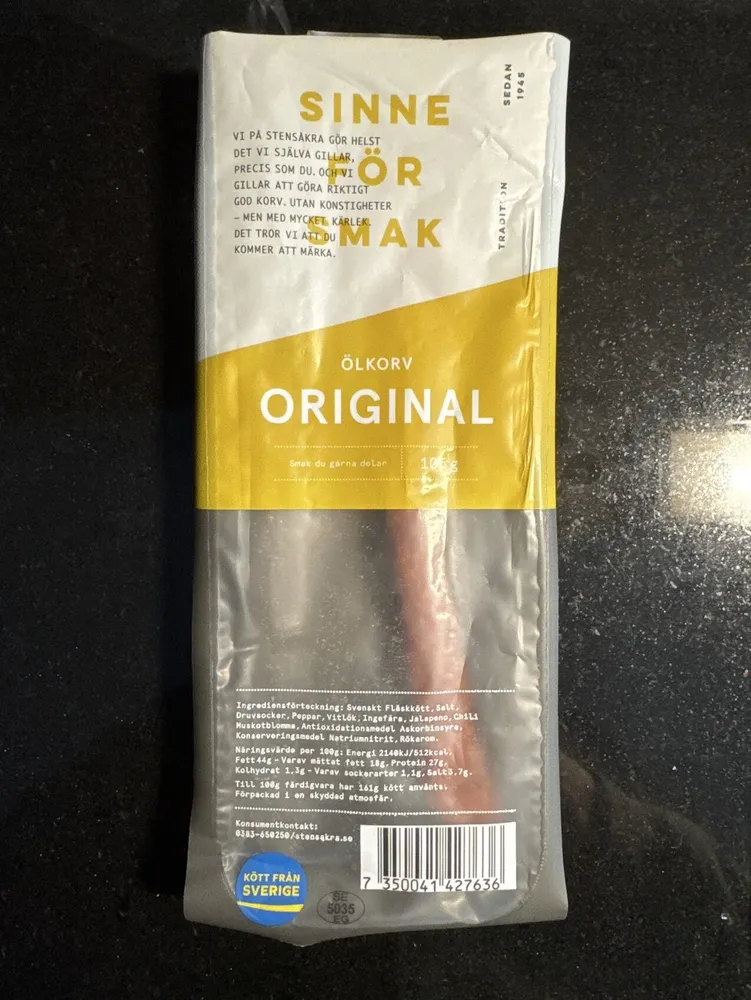 Ölkorv Original