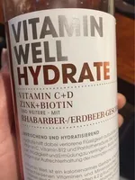 Hydrate - Rhabarber-Erdbeergeschmack