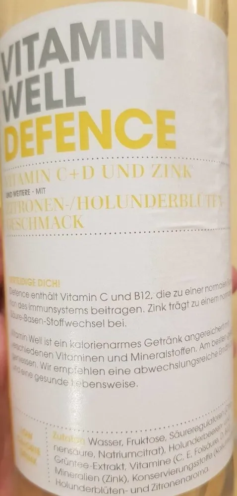 Defence - Zitronen-Holunderblütegeschmack