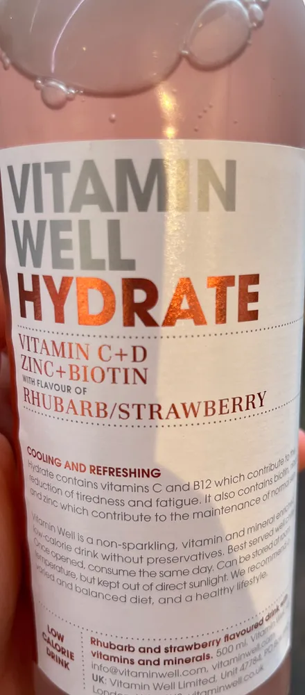 Vitamin Well hydrate Drink