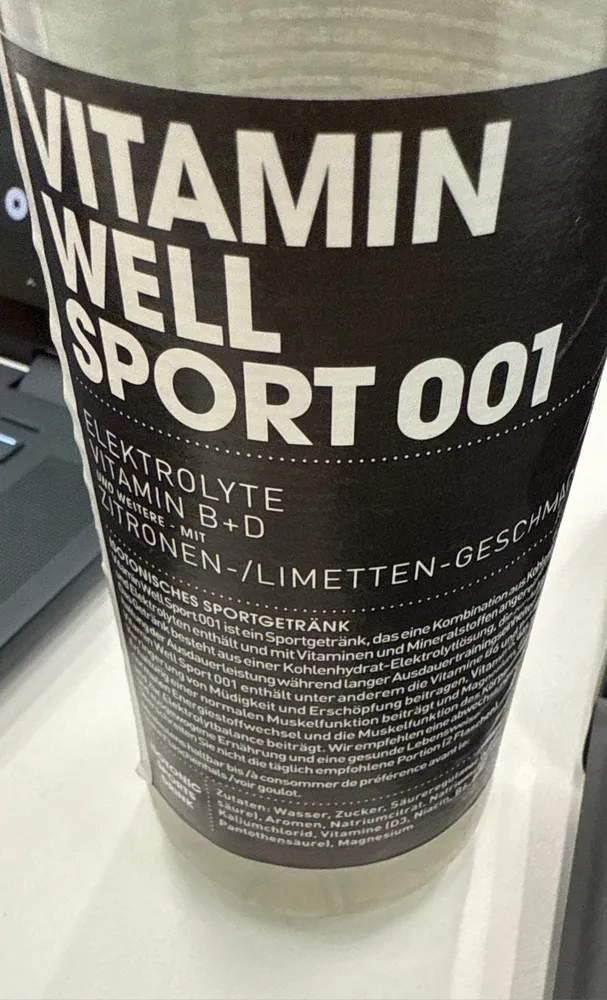 Vitamin Well Sport 001