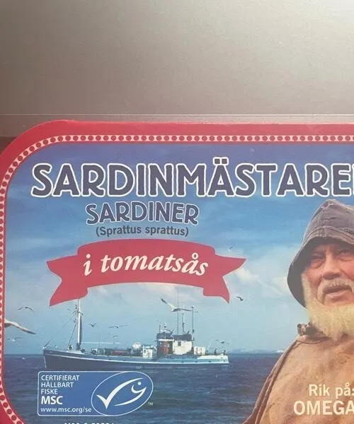 Sardiner i tomatsås