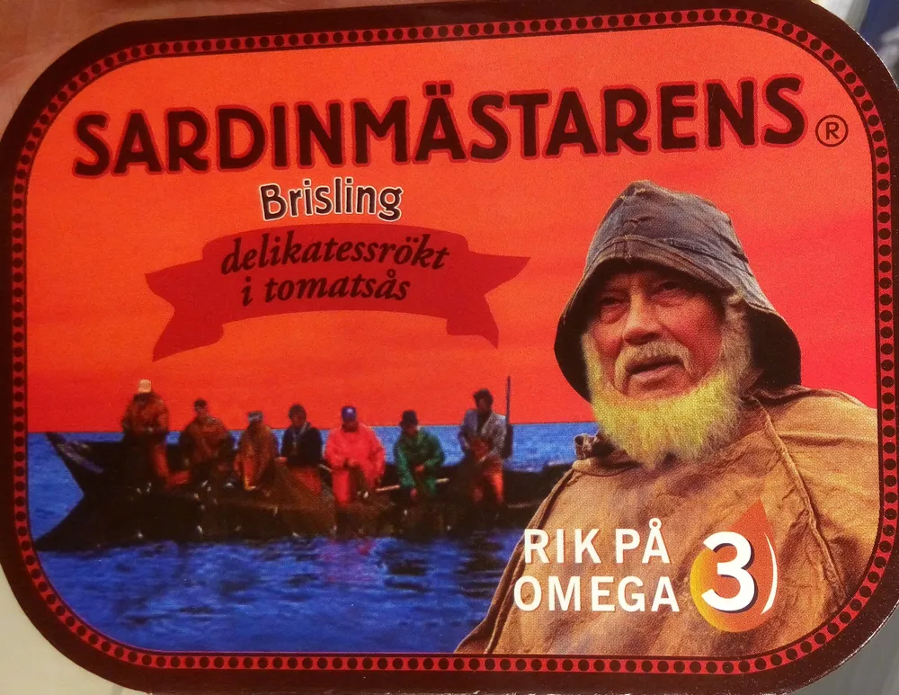 Brisling delikatessrökt i tomatsås