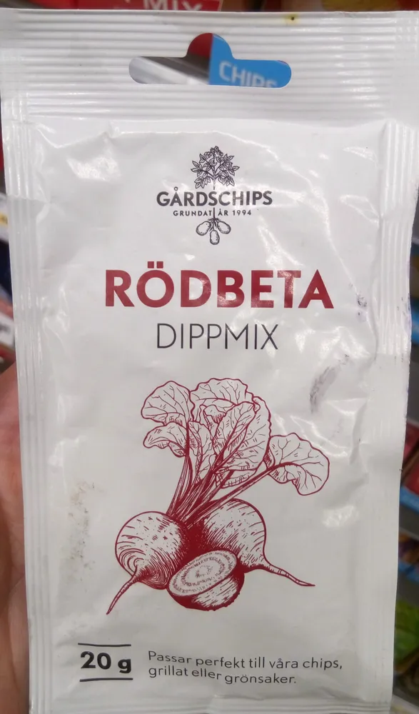 Rödbeta Dippmix