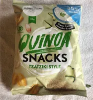 Quinoa snacks tzatziki style