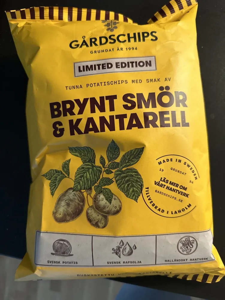 Brynt Smör & Kantarell