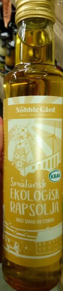 Ekologisk rapsolja