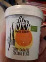 Raw food ice cream creme caramel coconut bliss
