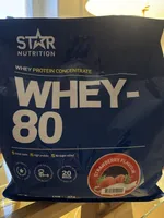 Whey-80 Protein Strawberry Flavor