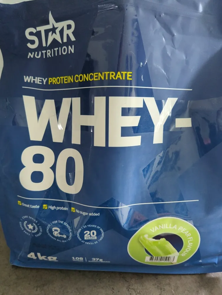 Whey 80 Vanilla Pear