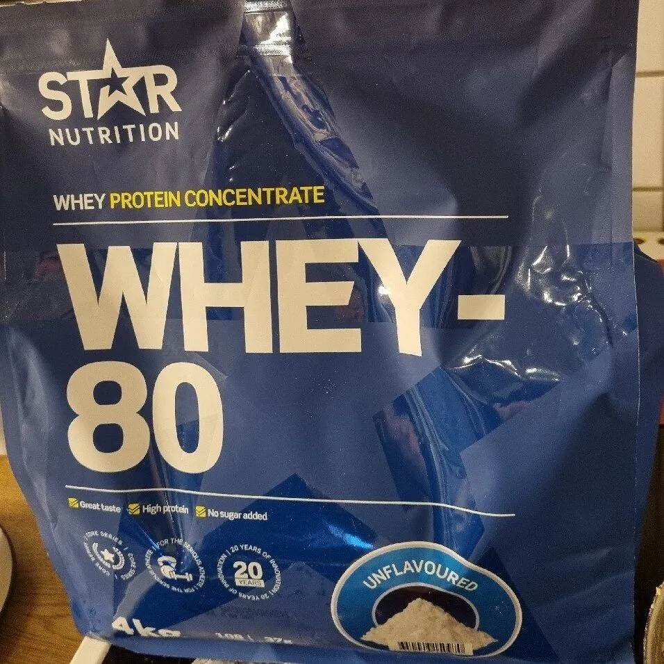 Whey 80 unflavired