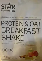 Protein & oat breakfast shake