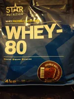 Whey-80 double chocolate flavor