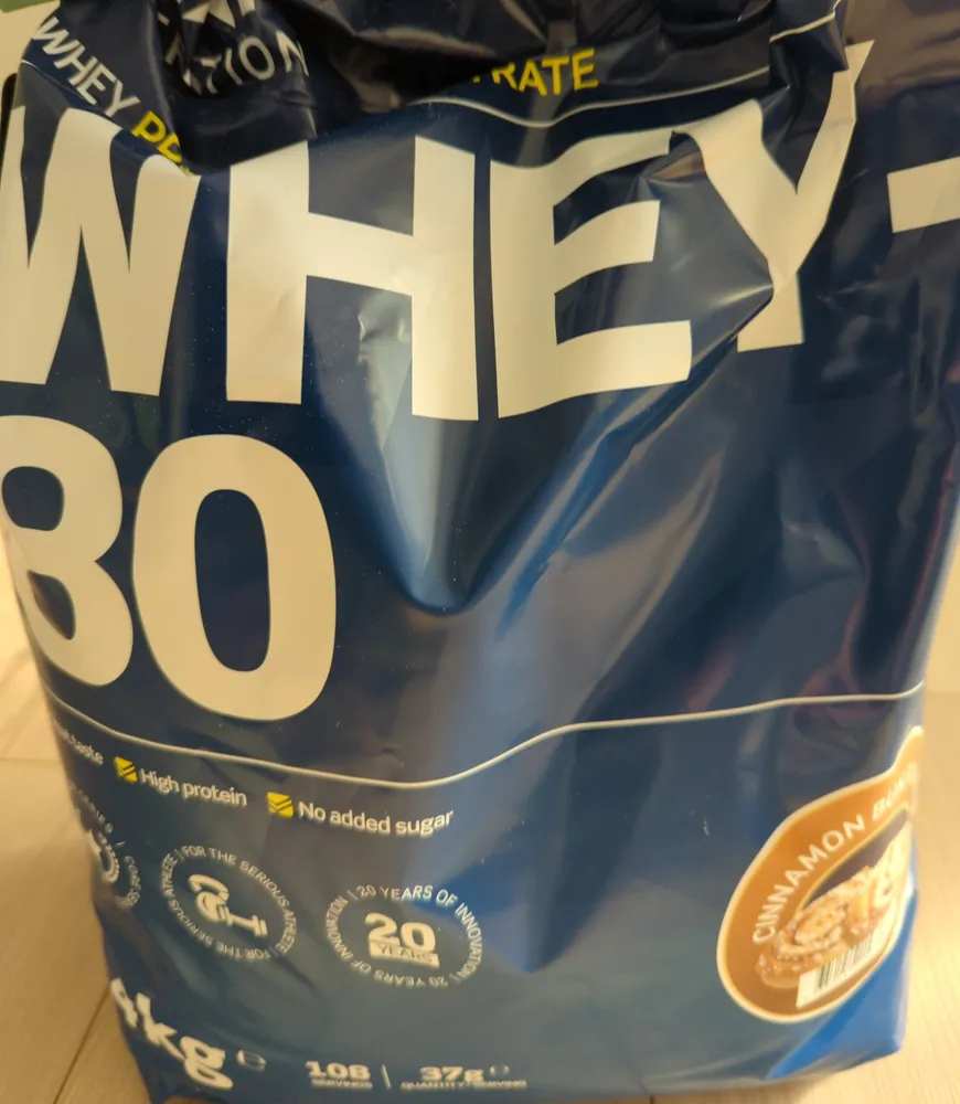 Whey-80 Cinnamon Bun Flavour
