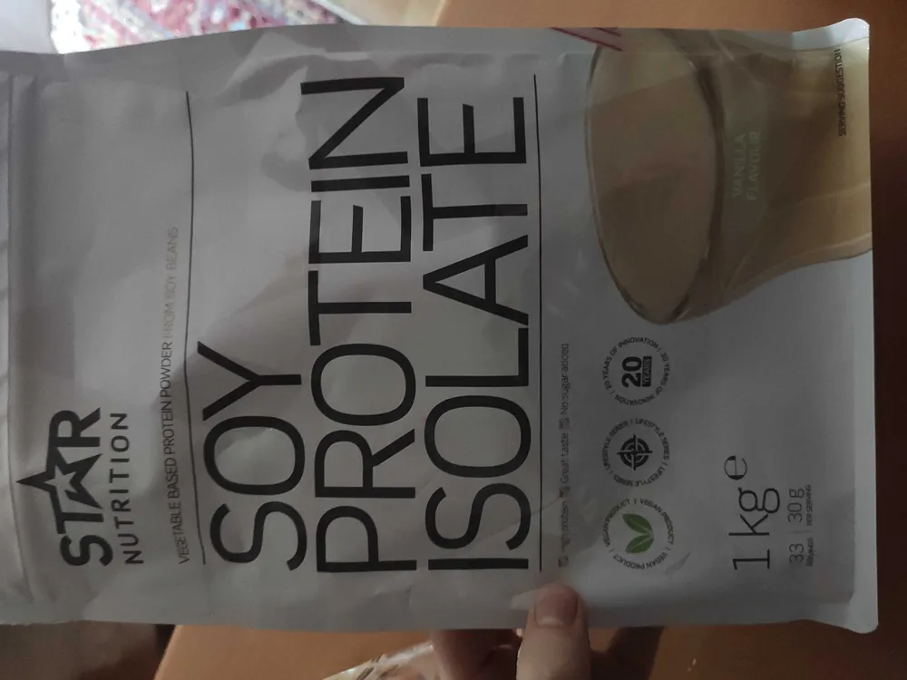 Soy protein isolate vanilla