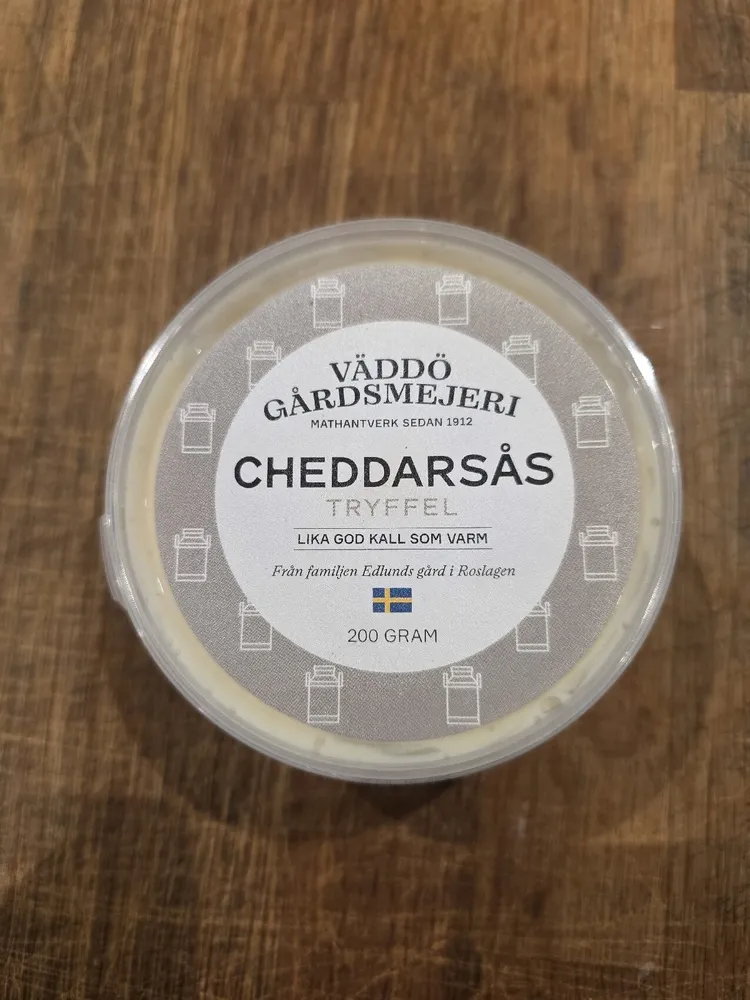 Cheddarsås - Tryffel