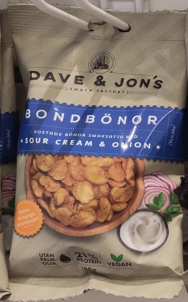 Bondbönor Sour Cream & Onion