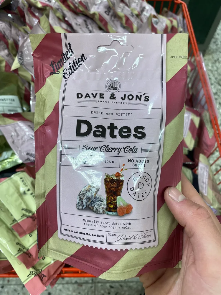 Sour Cherry Cola Dates
