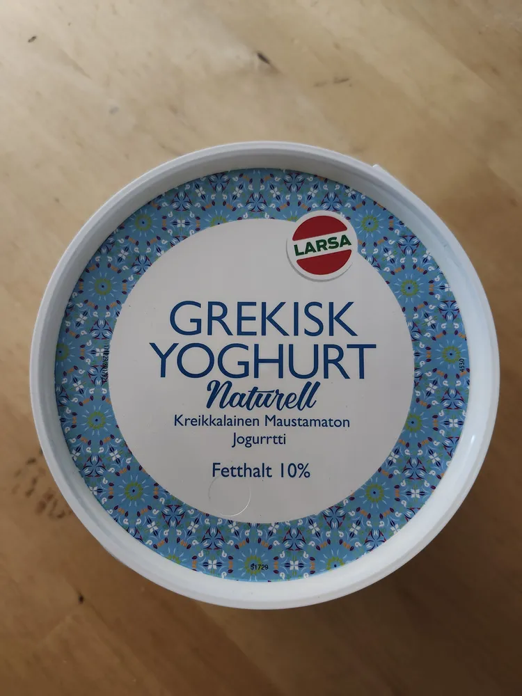 Grekisk yoghurt Naturell