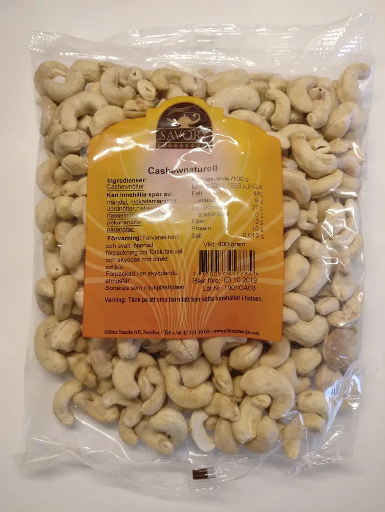 Cashewnaturell