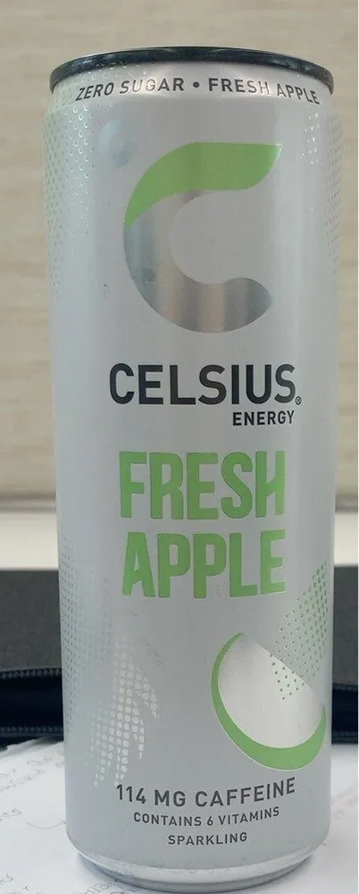 Celsius energy fresh apple