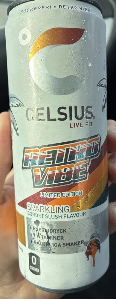 Retro Vibe Energy Drink