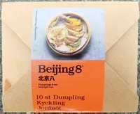 Beijing8 10 st. Dumpling Kyckling Jordnöt