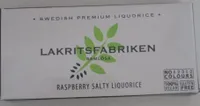 Lakritz mit Himbeere geschmak