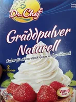 Gräddpulver Naturell