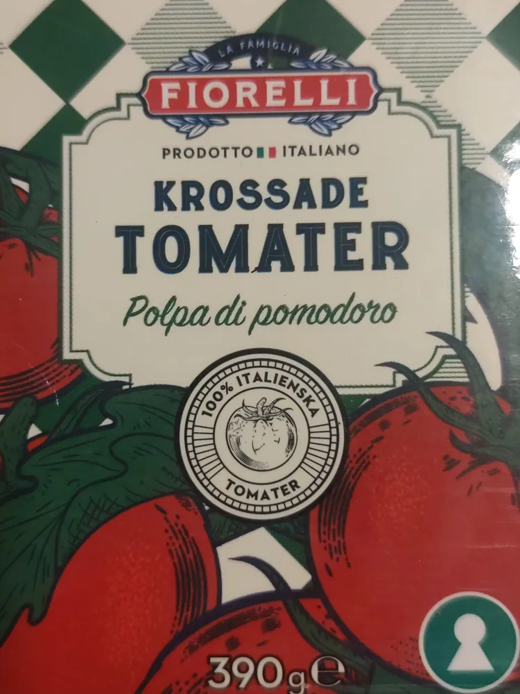 Krossade Tomater