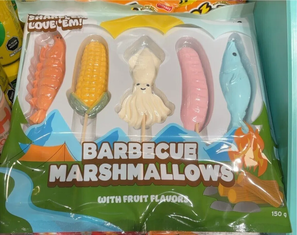 Barbecue marshmallows