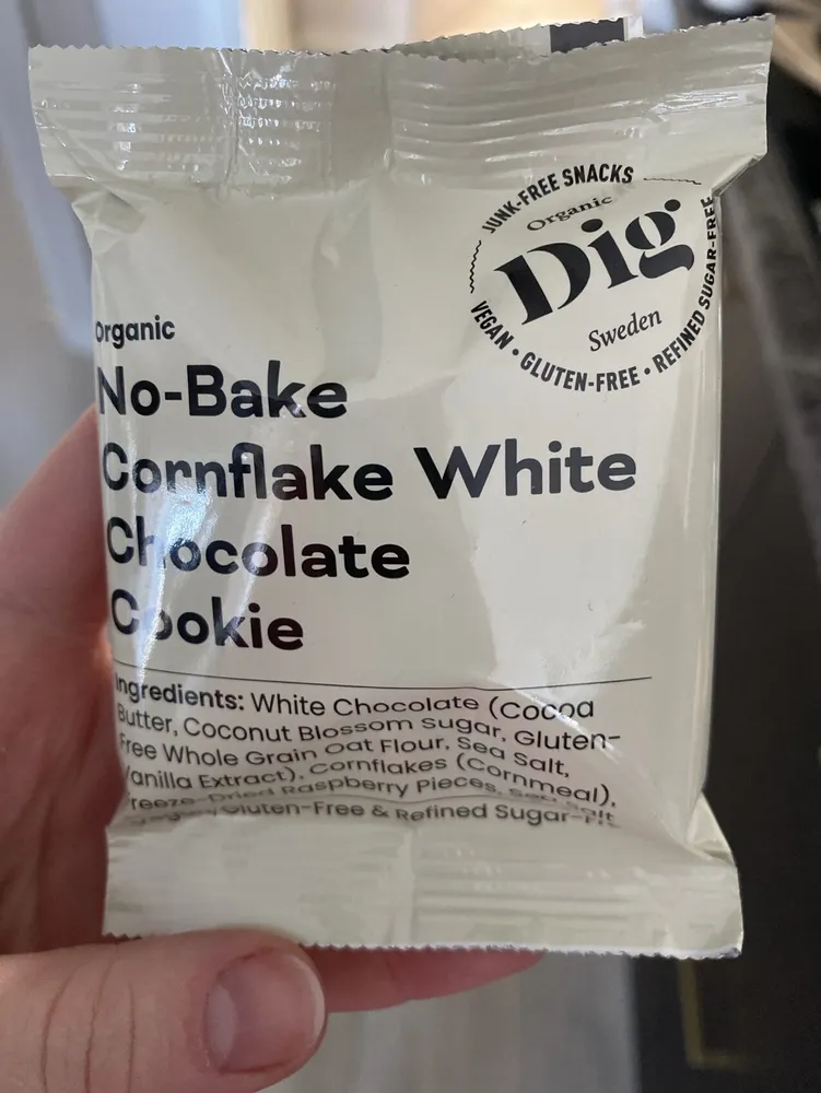 No-bake cornflake White Chocholate Cookie