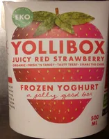 Yollibox Frozen Yoghurt Juicy Red Strawberry