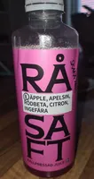 Äpple Appelsin Rödbeta Citron Ingefära