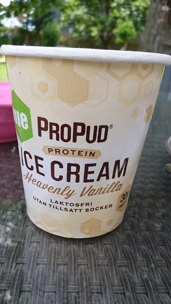 Protein ice cream heavenly vanilla