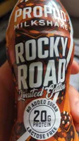 Protein, shake, rocky roads