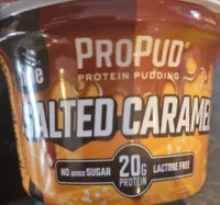 Salted caramel protein pudding