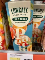 White Peach Fruit Drink
