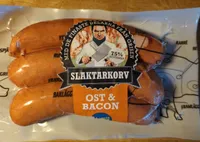 Ost och baconkorv