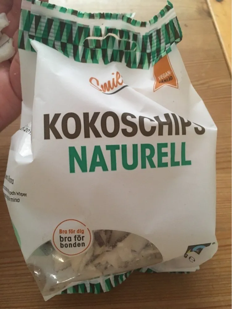 Kokoschips naturell