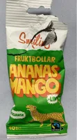 Fruktbollar Ananas Mango + Lime