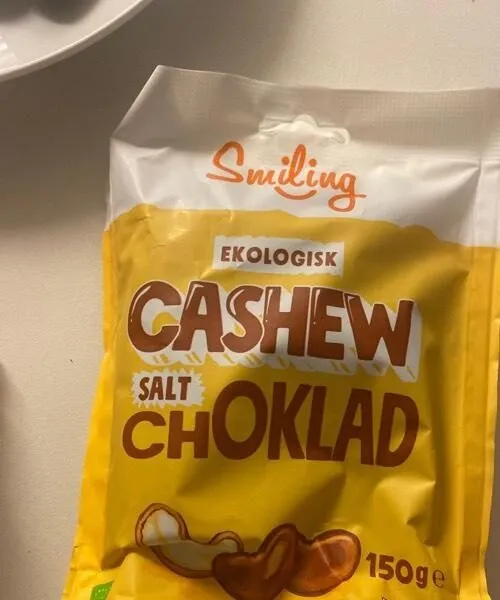 Cashew salt choklad