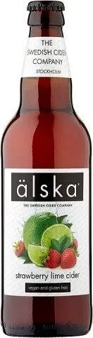 Älska Strawberry Lime Cider