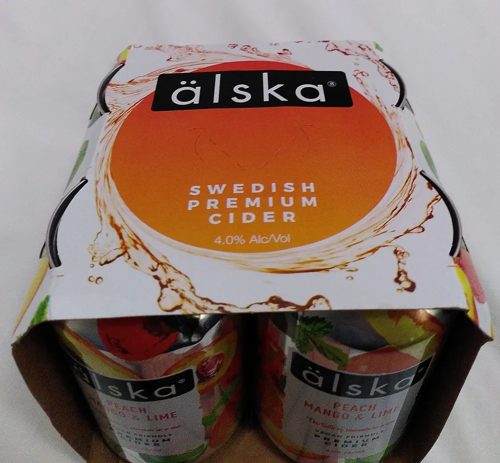 Älska Peach Mango & Lime Cider