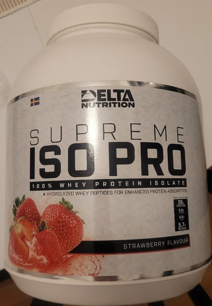 Supreme Iso Pro Strawberry